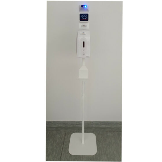 Handdesinfektionstor mit Batteriethermometer + kostenloses Handthermometer