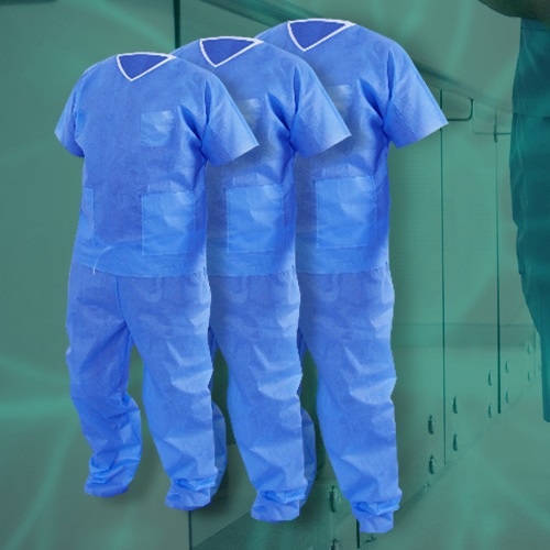 Einwegkleidung (Hemd + Hose)